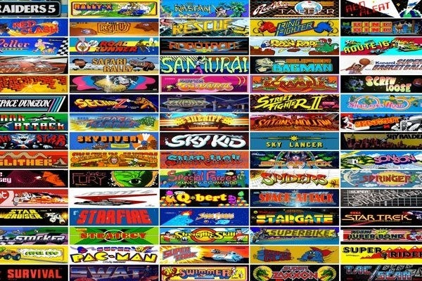 Retro arcade on sale games list