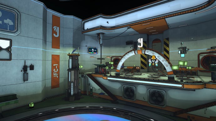 A workbench filled with technological devices in The Last Worker