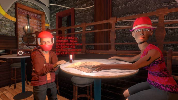 Strange sights in a The Norwood Suite screenshot.