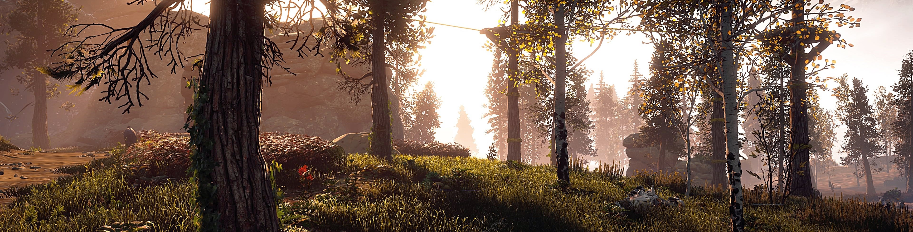The power of spring in Horizon Zero Dawn, Everybody's Gone to the Rapture and The Last of Us