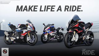 The header image of The Ride in Roblox.