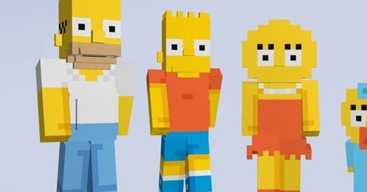 The Simpsons invadem Minecraft | Eurogamer.pt
