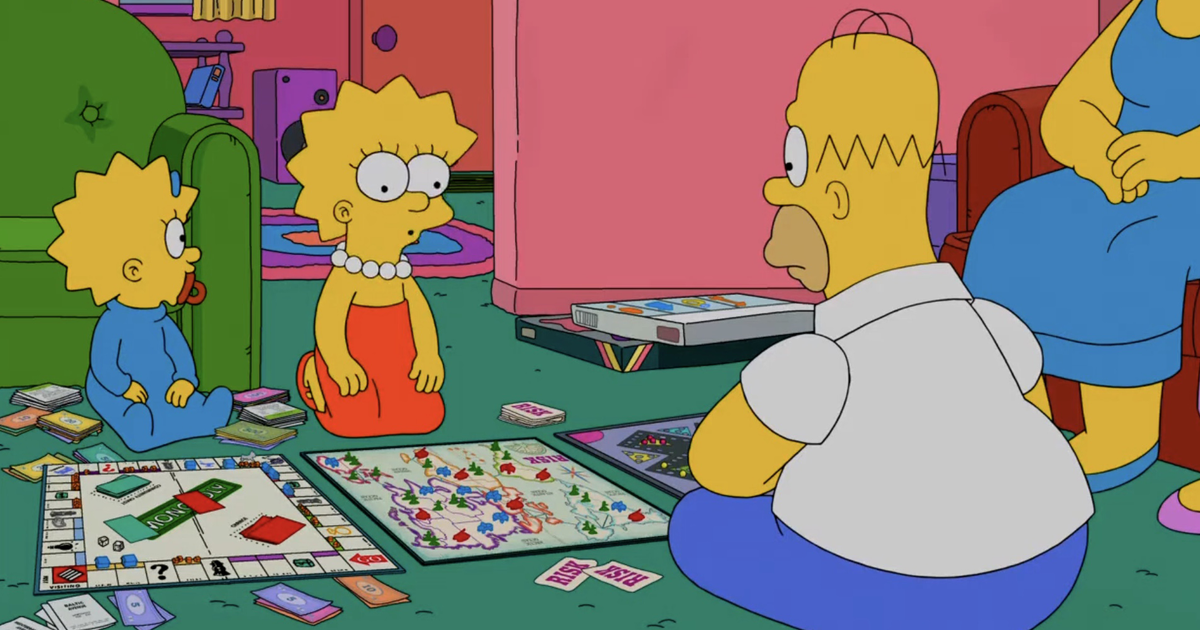 Simpsons Risk Game The Simpsons should be resurrected by a Betrayal at House on the Hill ...