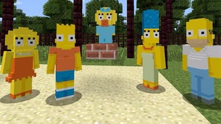 The Simpsons-skins komen naar Minecraft op PlayStation-platformen