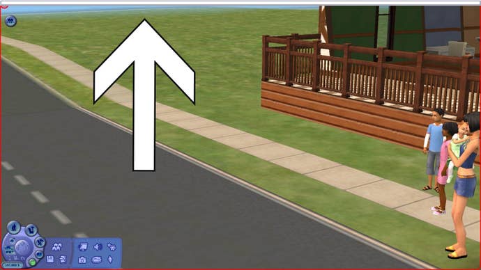 the sims 2 cheat bar highlighted