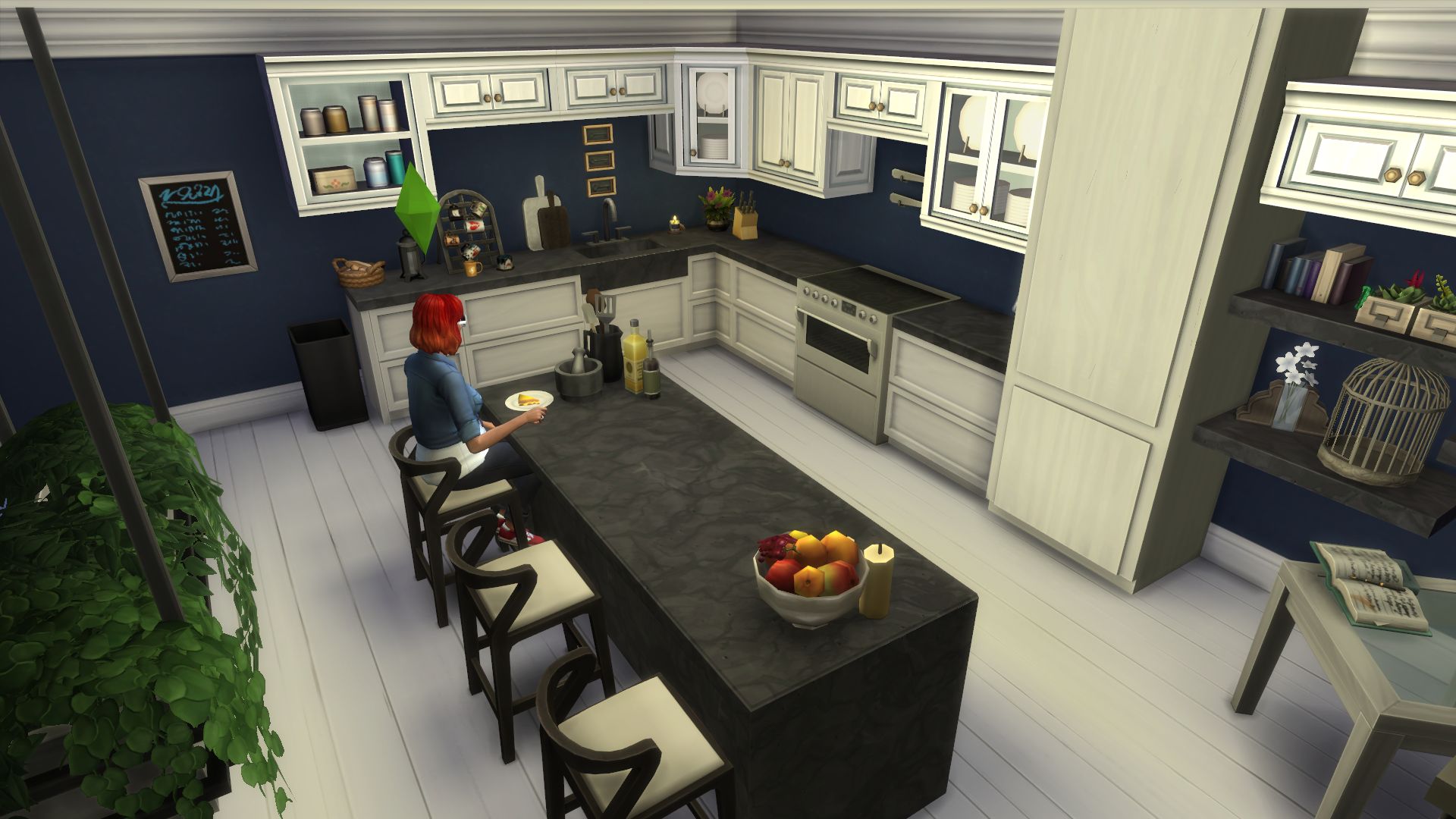 To practise for our The Sims 4 Tiny Living building competition, I built a  giant kitchen | Rock Paper Shotgun, image size:1920x1080