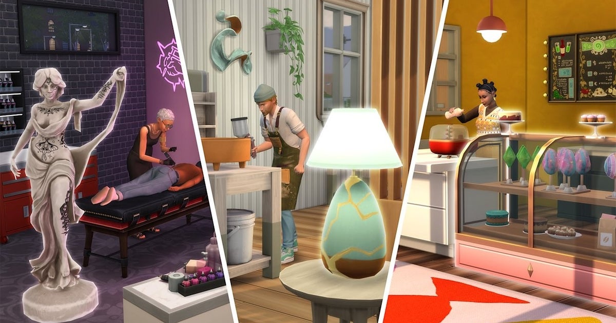 The Sims 4s Businesses & Hobbies expansion pack will let open your own business and tattoo your Sims The Sims 4s Businesses & Hobbies expansion pack will let open your own business and tattoo your Sims