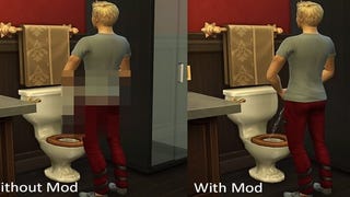 The Sims 4 com Mod de nudez