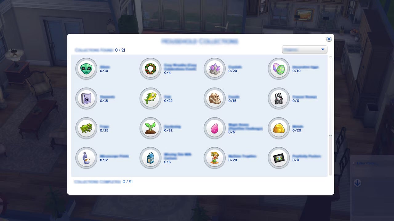 Glass walls, roof plants, collections menu refreshes, inventory QOL tweaks, and more arrive in The Sims 4 with the latest patch - 5