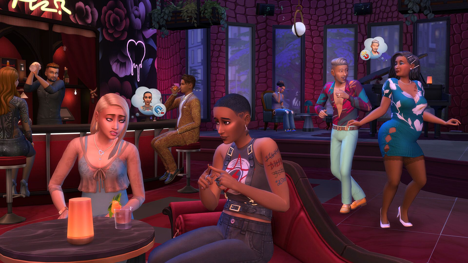 The Sims 4 now lets you set how jealous Sims will get when they catch their partner flirting