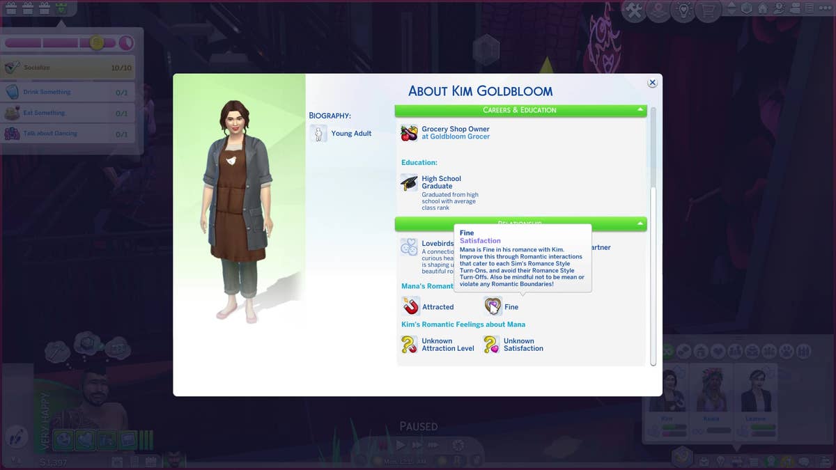 How to set Turn Ons and Turn Offs in The Sims 4 Lovestruck | VG247