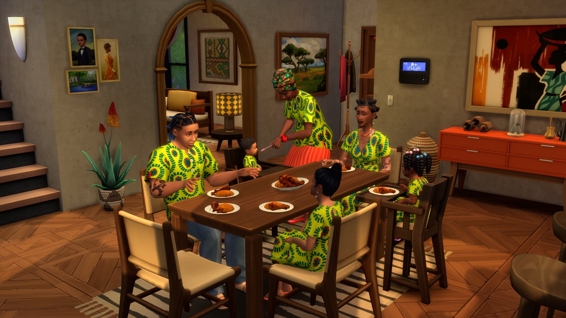 The Sims 4's latest free update broadens representation by adding West African-inspired food, clothes, and furniture