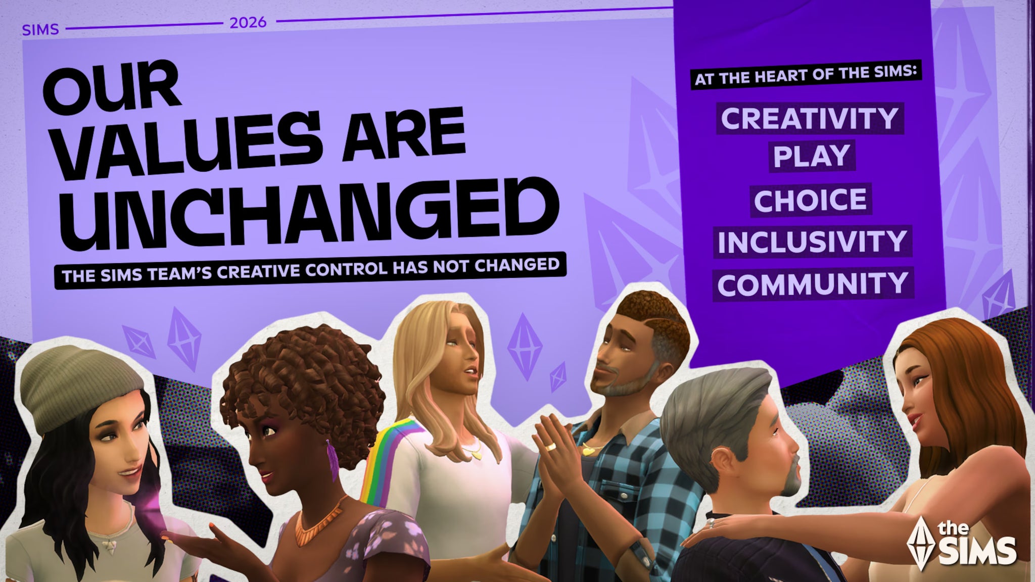 The Sims developer vows "our values are unchanged," as it teases ...