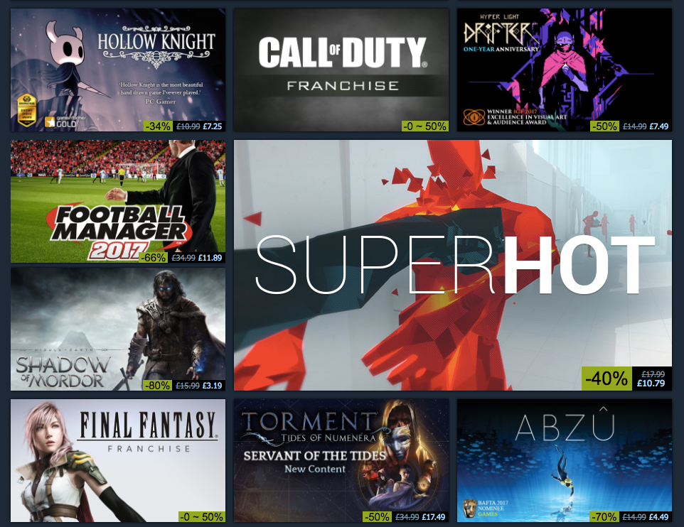 The Steam Summer Sale is now live | Eurogamer.net