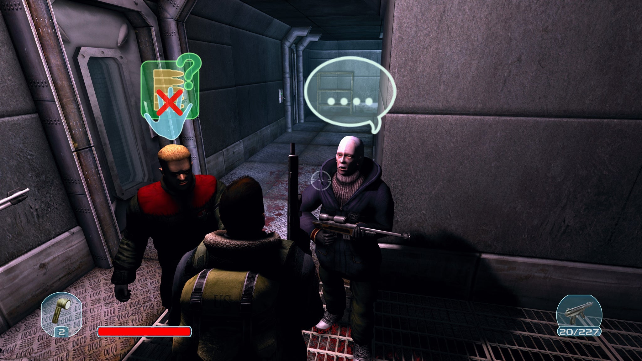 Your squad of mates feat. John Carpenter in The Thing: Remastered. - 4