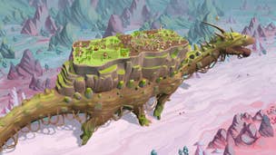 Build a city perched on a moving colossus when The Wandering Village hits Early Access next week