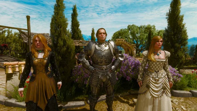 Vivienne and her chopped parents successful The Witcher 3.