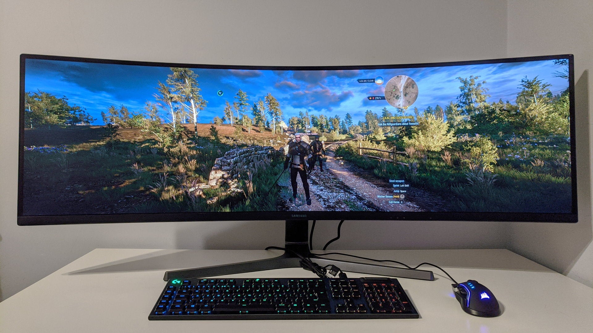 the witcher 3 ultrawide monitor