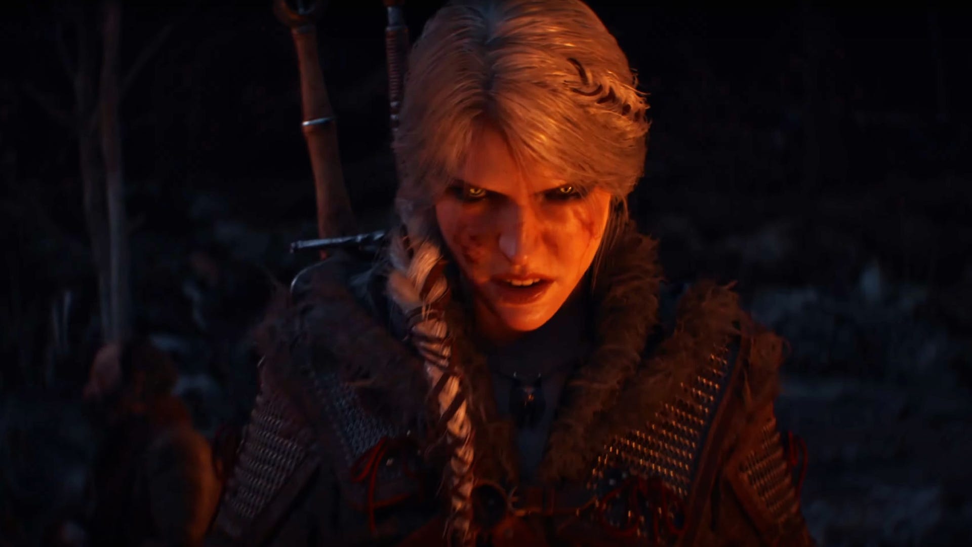 While Geralt's still hanging around, The Witcher 4 being about Ciri was