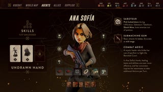 A breakdown of Ana Sofiá's skills in The Lamplighters League.