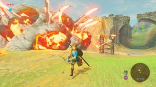 New The Legend of Zelda: Breath of the Wild clips take a look at paragliding, various arrows