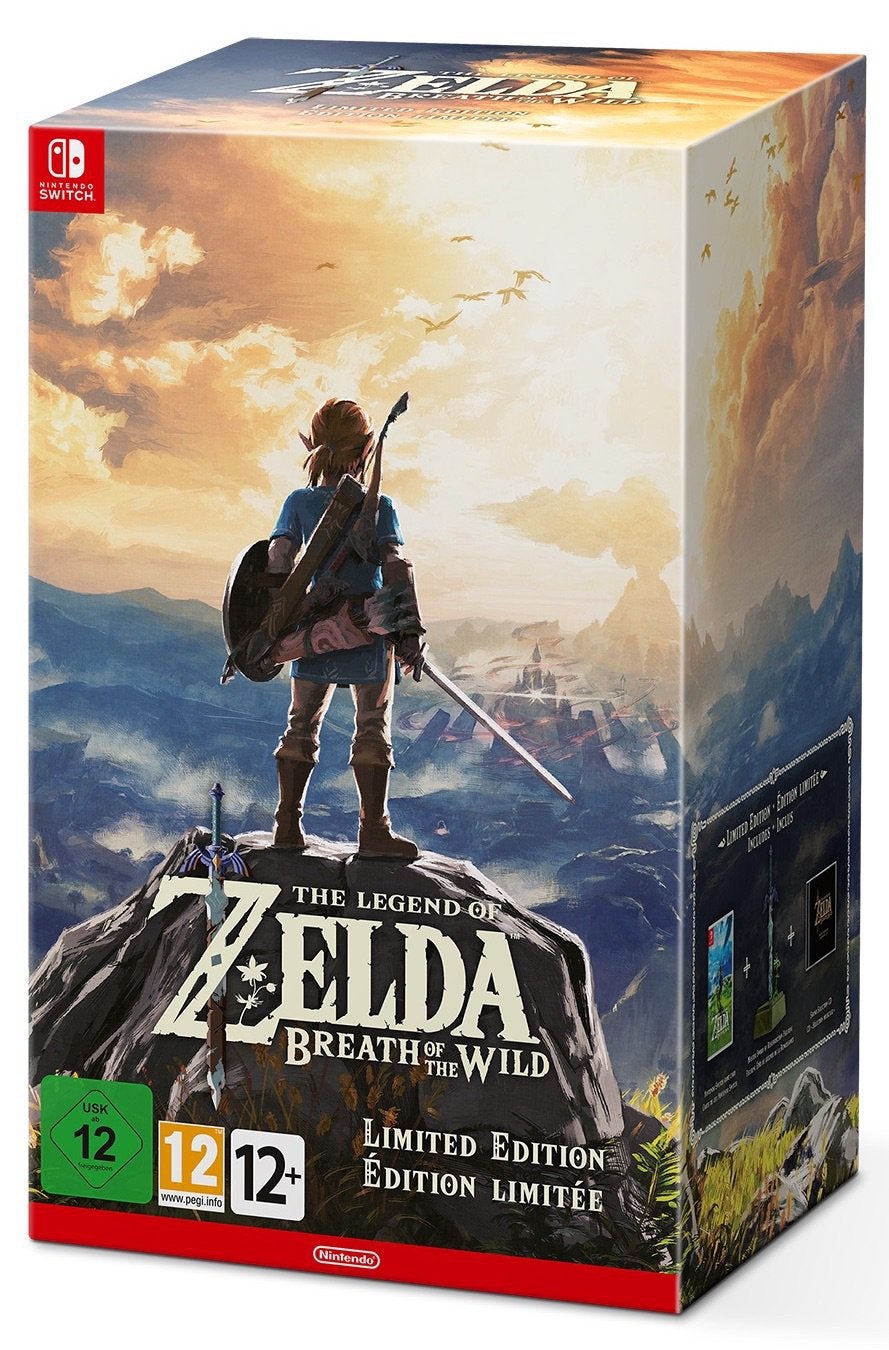 Zelda Breath of the Wild Master Edition for offers Nintendo Switch