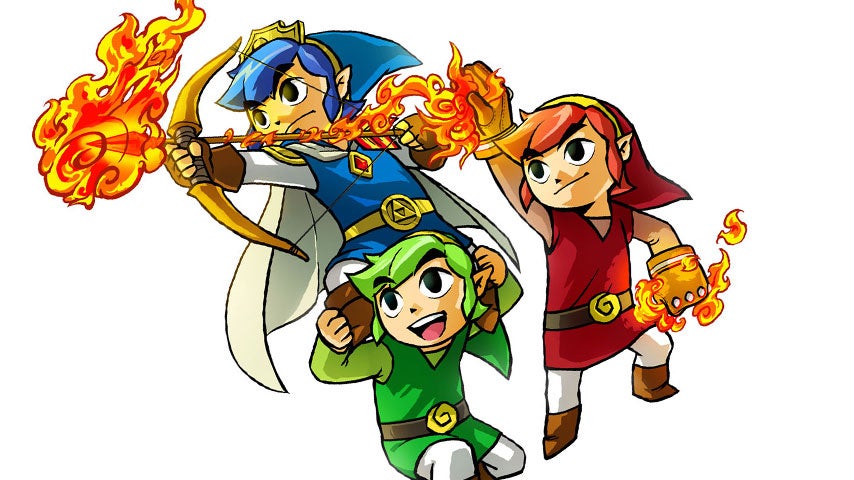 The legend of zelda deals triforce heroes