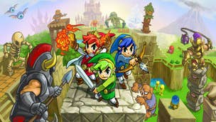 Here's the first level of The Legend of Zelda Triforce Heroes