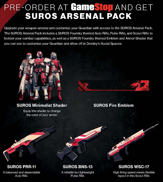Destiny The Taken King pre-order nets early access to Suros