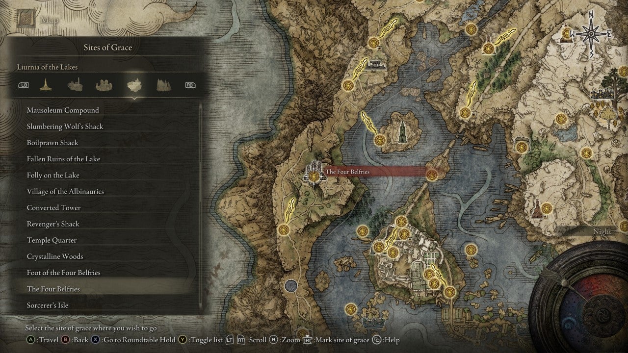 The Four Belfries Grace in Elden Ring