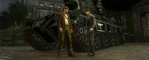 The Saboteur gets live action shorts, dead Nazis, sexy fun-time