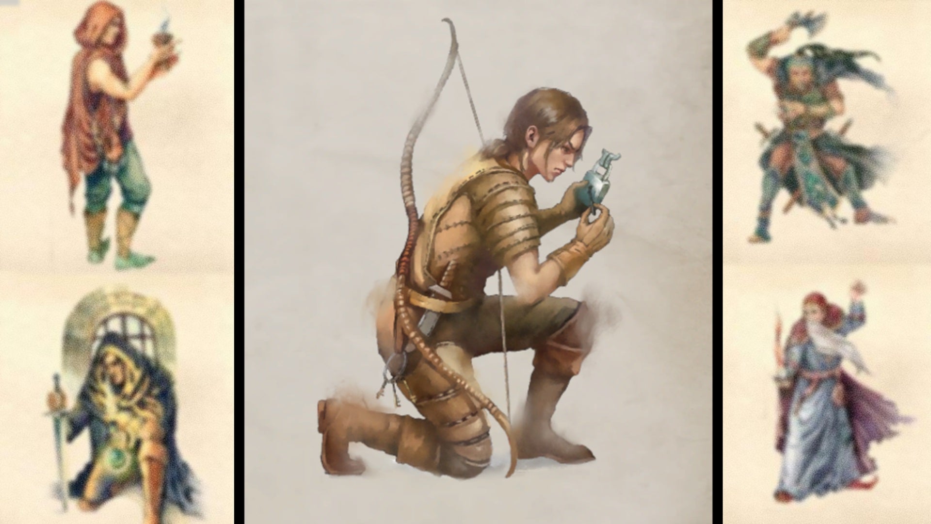 An illustration of the Thief class in The Elder Scrolls IV: Oblivion Remastered. - 12
