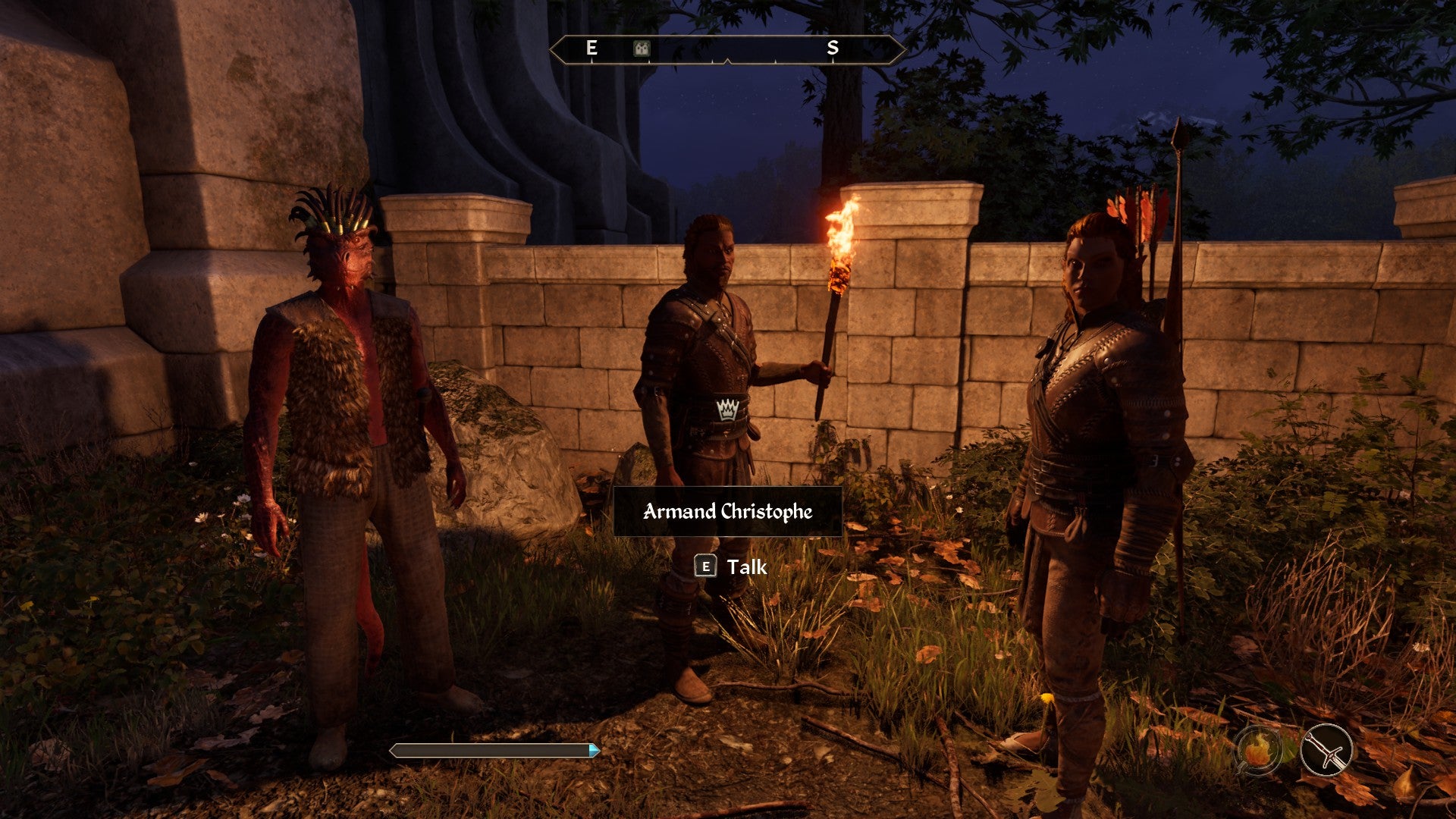 Three thieves meet at night near the Waterfront of the Imperial City in The Elder Scrolls IV: Oblivion Remastered. - 4