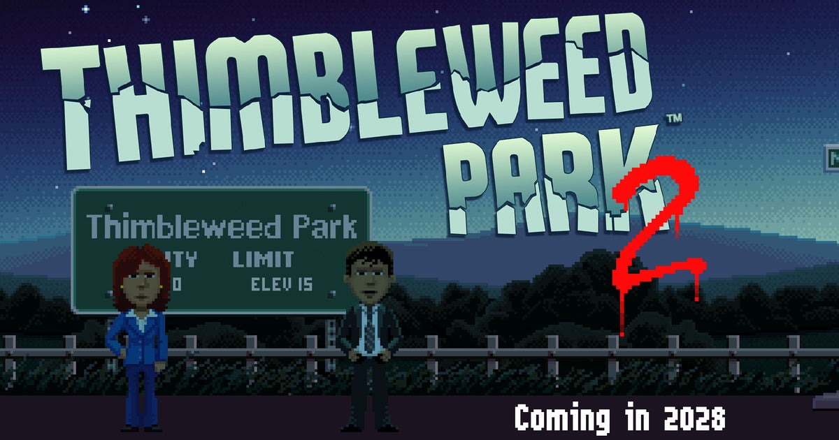 Thimbleweed Park 2 is "not really a sequel, not really a prequel," but it is in development and due out in 2028