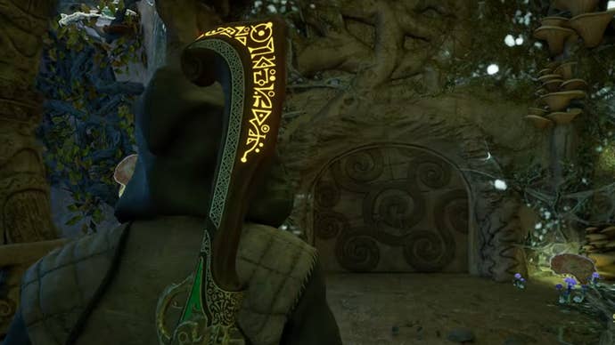 Third person gameplay in Avowed