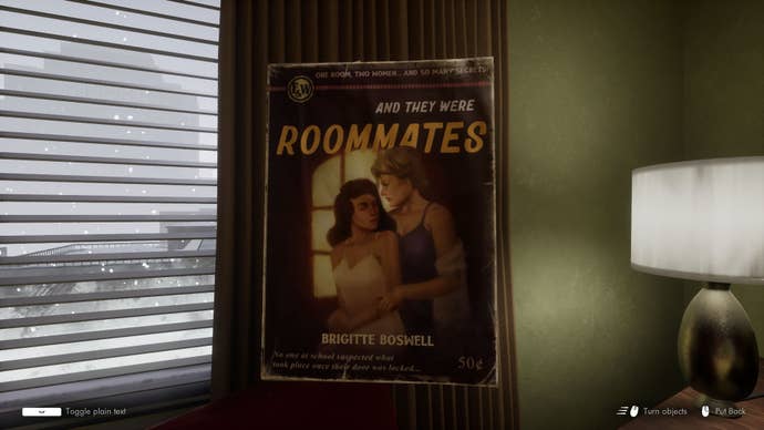 The cover of a pulp romance novel called And They Were Rommates