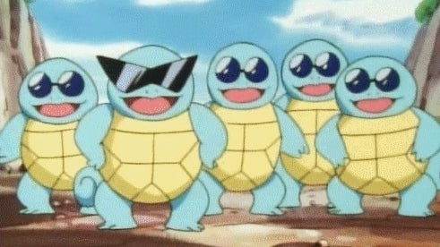 Squirtle Community Day. Shiny Squirtle and Squirtle with sunglasses! —  Steemit