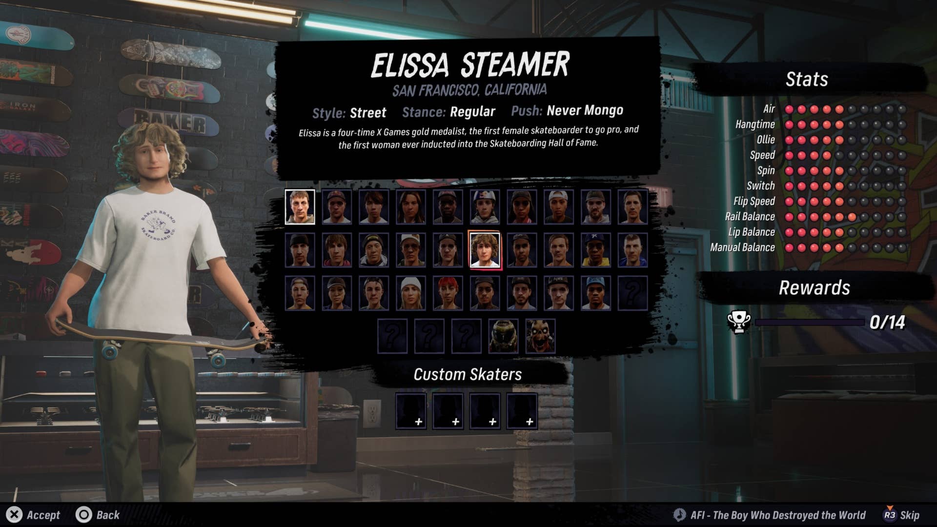 THPS 3 e 4 Elissa Steamer