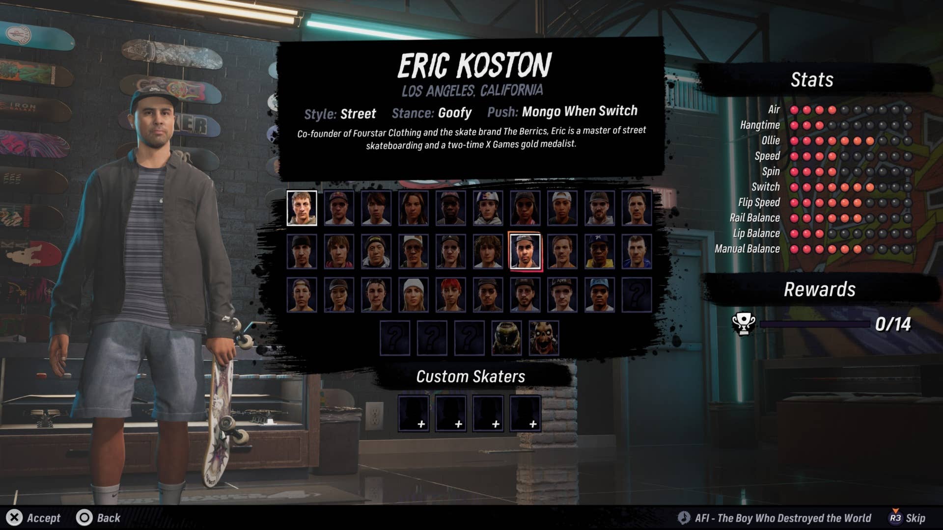 THPS 3 e 4 Eric Koston