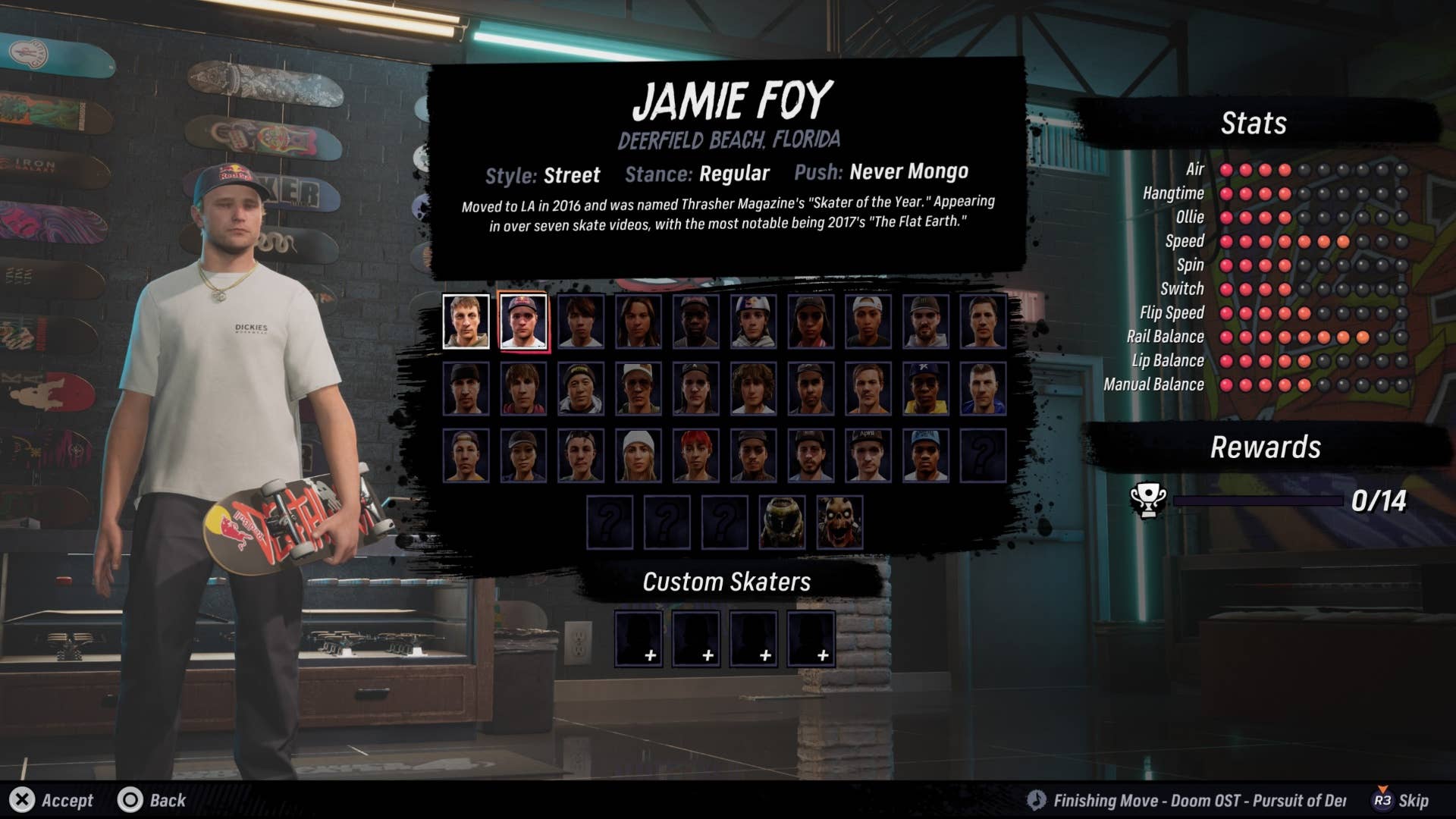 THPS 3 e 4 Jamie Foy