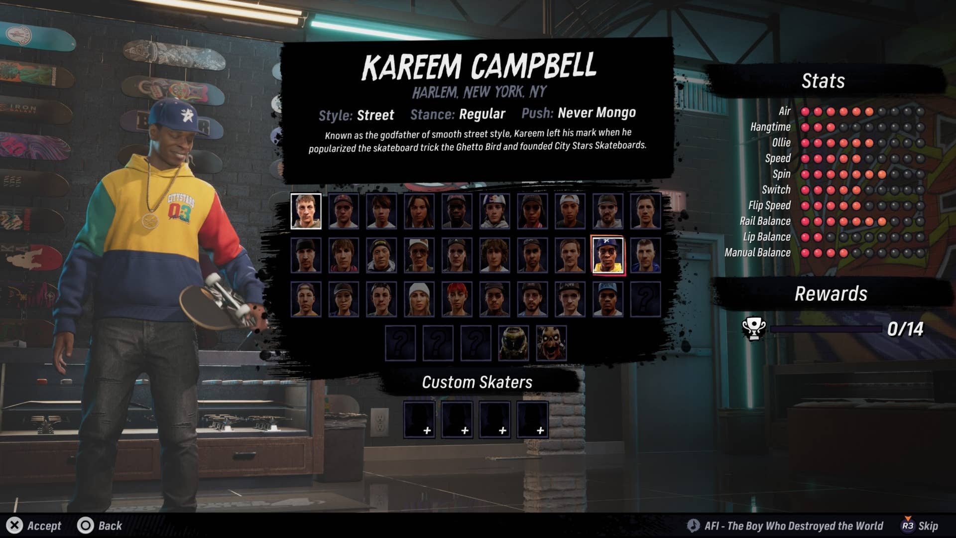 THPS 3 e 4 Kareem Campbell