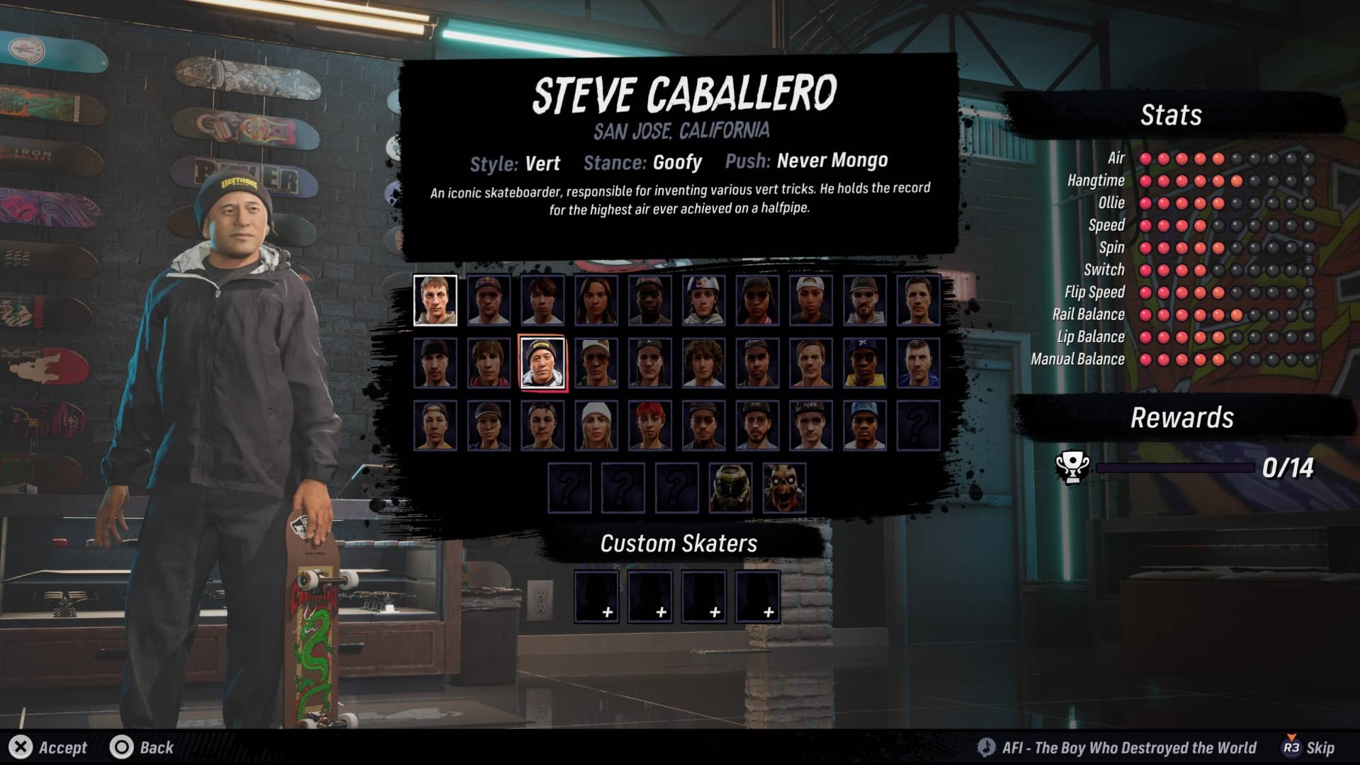 THPS 3 e 4 Steve Caballero