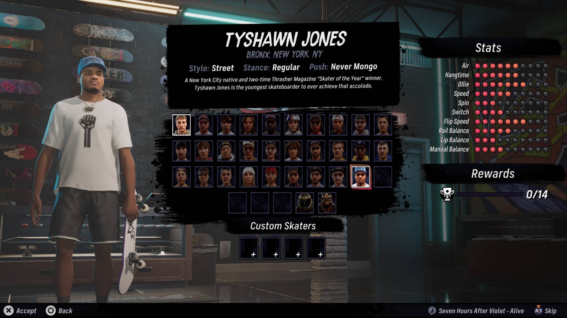 THPS 3 e 4 Tyshawn Jones