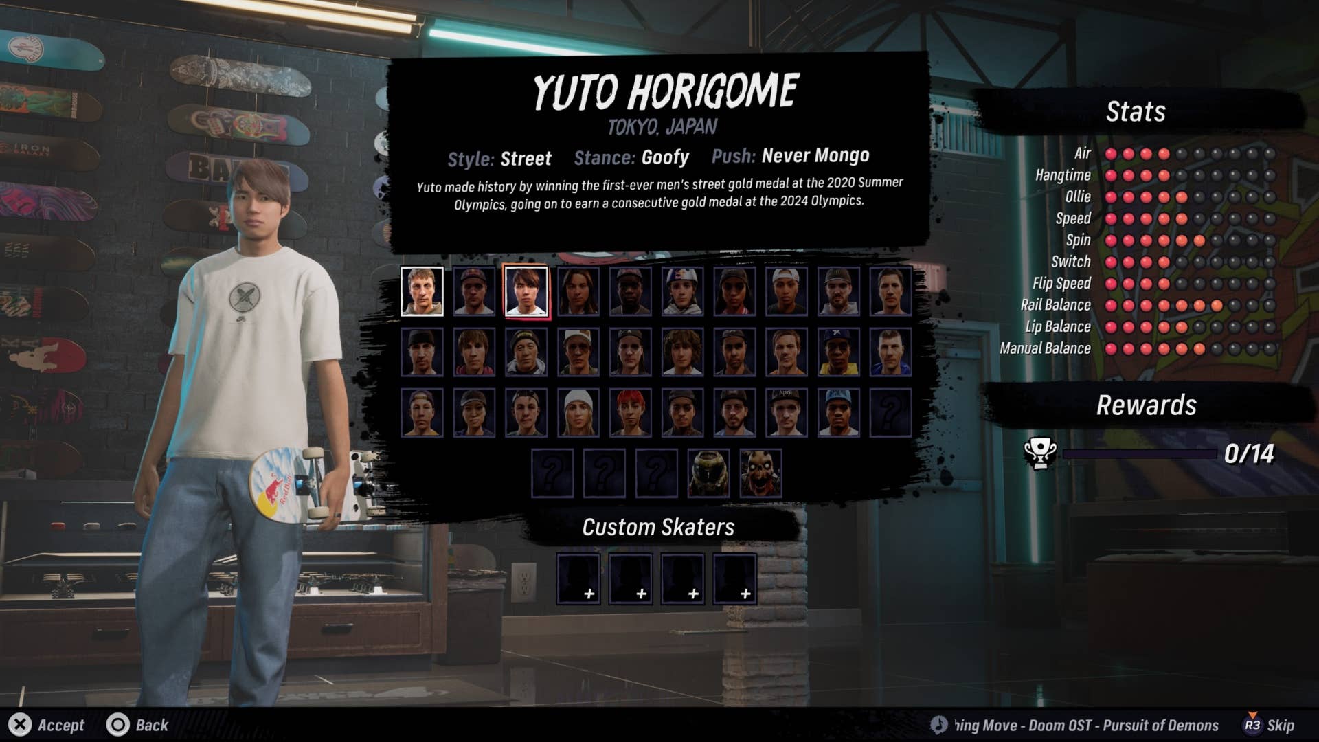 THPS 3 e 4 Yuto Horigome