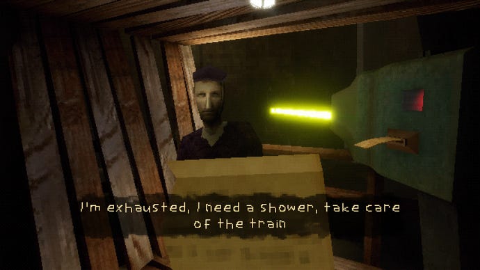 Mo hands you a sheet of paper, telling you that he’s exhausted and needs a shower.