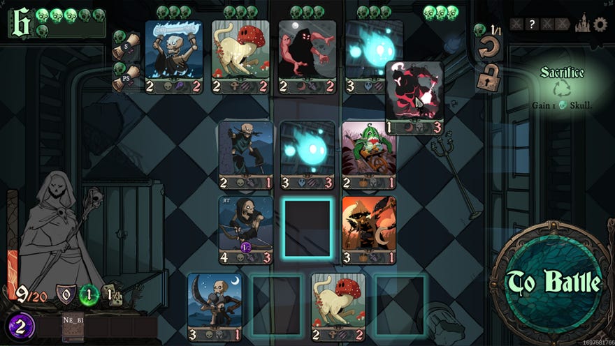 Cards line up to do battle in Throne of Bone