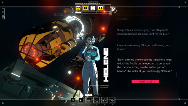 Helene in Citizen Sleeper