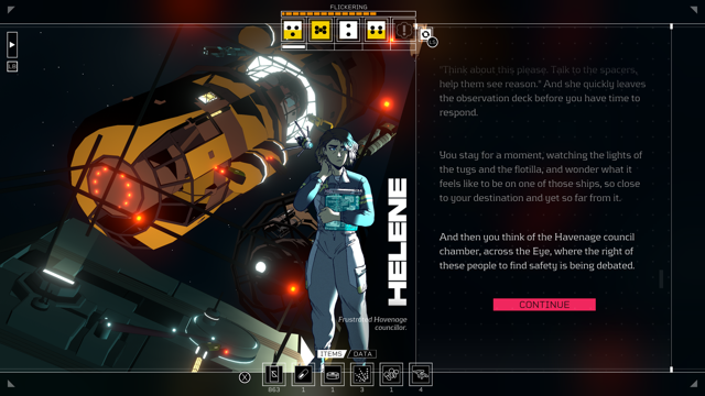 Helene in Citizen Sleeper