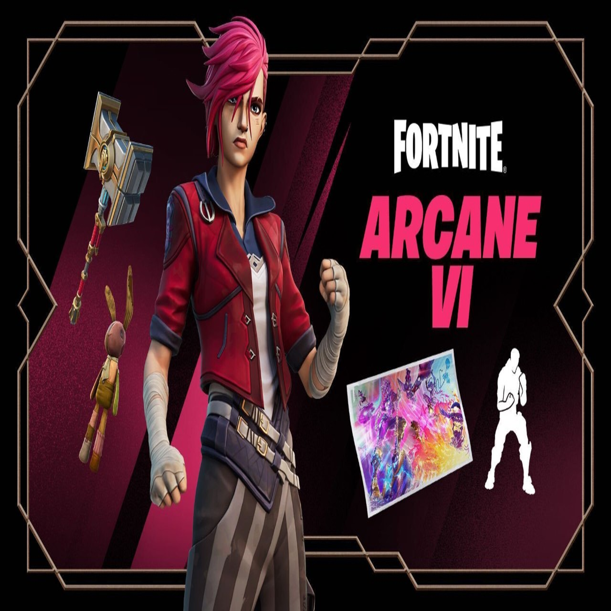 This is the best way to play Arcane Jinx in Fortnite