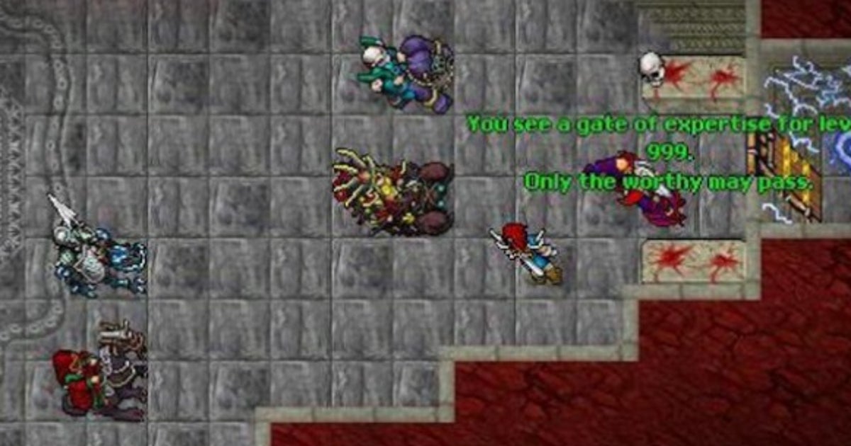 Tibia Salida It Took 19 Years To Open This MMO's Locked Door | Rock Paper Shotgun